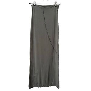 THE LINE BY K Vana‎ Maxi Skirt in Army Green Sz XS